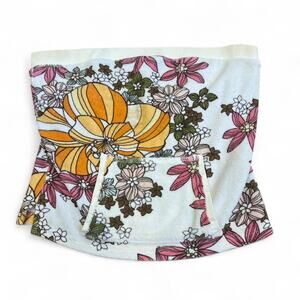 Roxy Women's Multi and White Crop-top